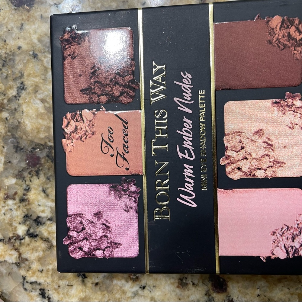 Too Faced Born This Way Warm Ember Nudes Palette